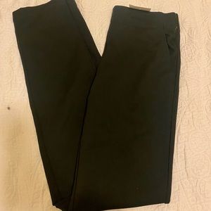 black trousers